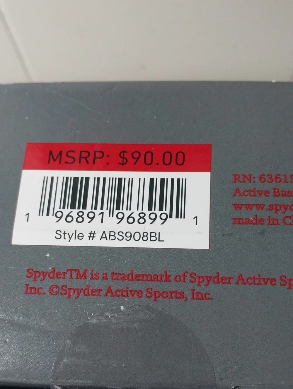 Spyder Performance Boxer Briefs 8 Pack 2XL XXL New Open Box